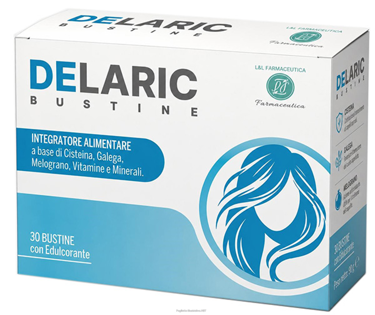 Compra Online delaric integratore per il benessere di pelle e capelli 30 bustine e Trova il miglior prezzo