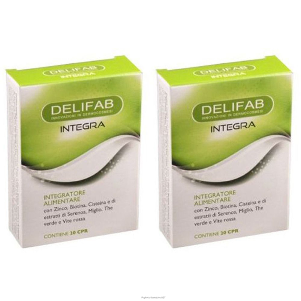 Compra Online delifab integra compresse set da 2 2x20 pz e Trova il miglior prezzo