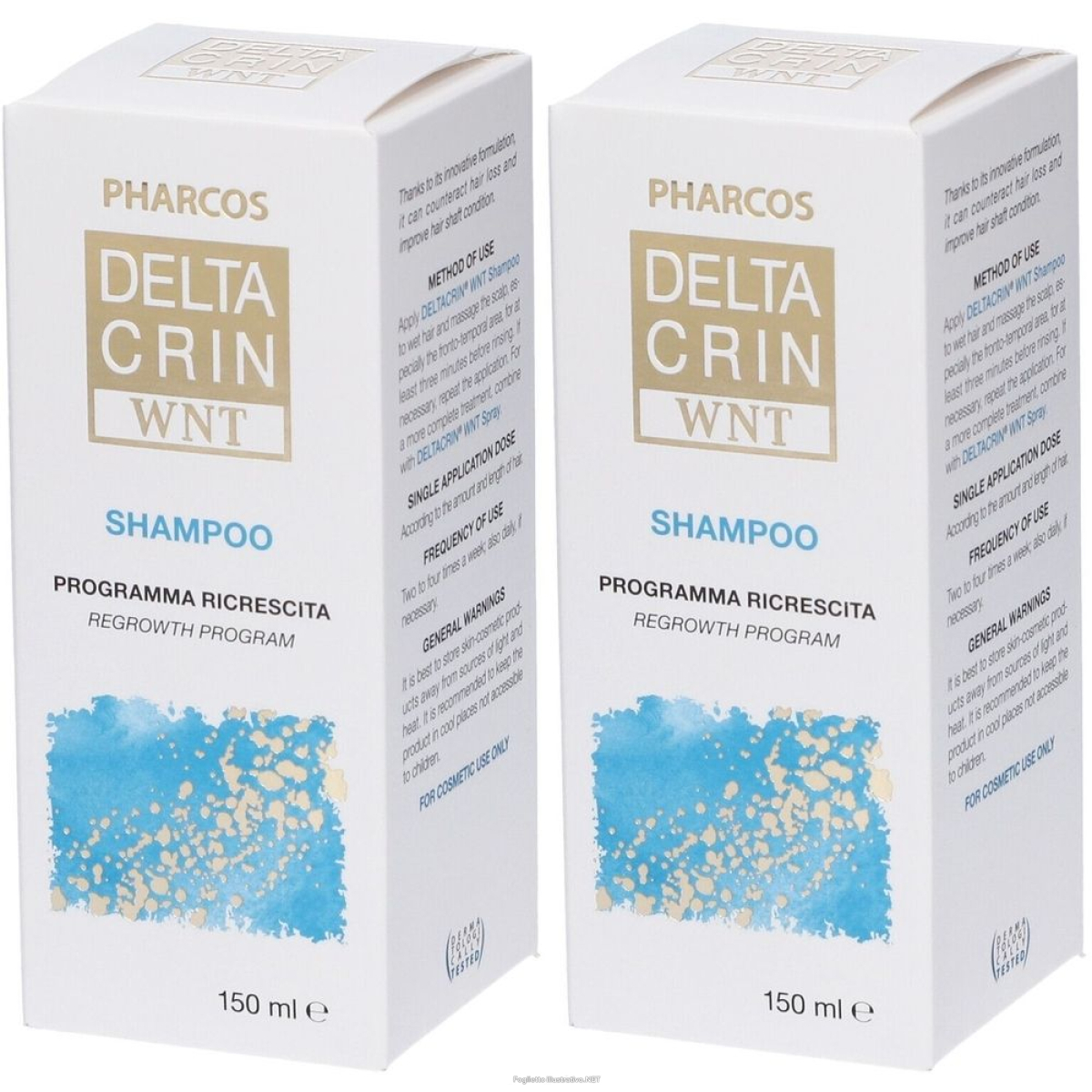 Compra Online deltacrin wnt shampoo pharcos set da 2 2x150 ml e Trova il miglior prezzo