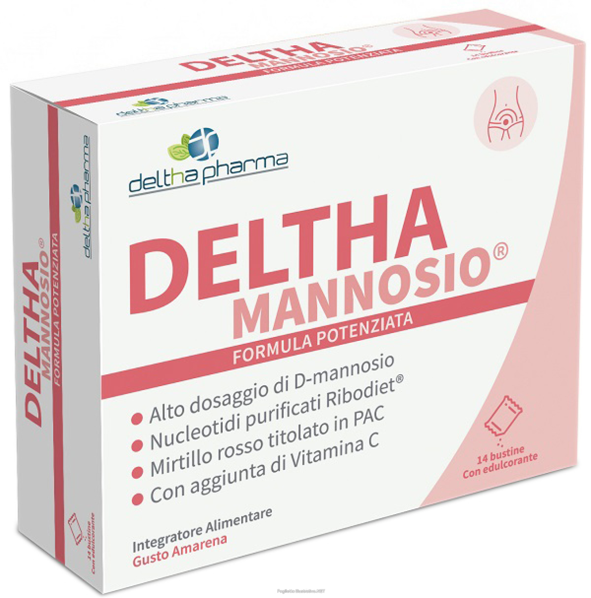 Compra Online deltha mannosio integratore per il benessere delle vie urinarie 14 bustine e Trova il miglior prezzo