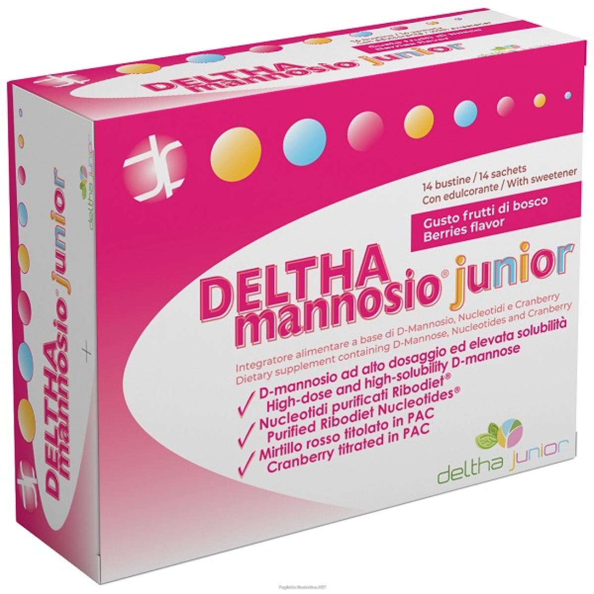 Compra Online deltha mannosio junior 14 bustine e Trova il miglior prezzo