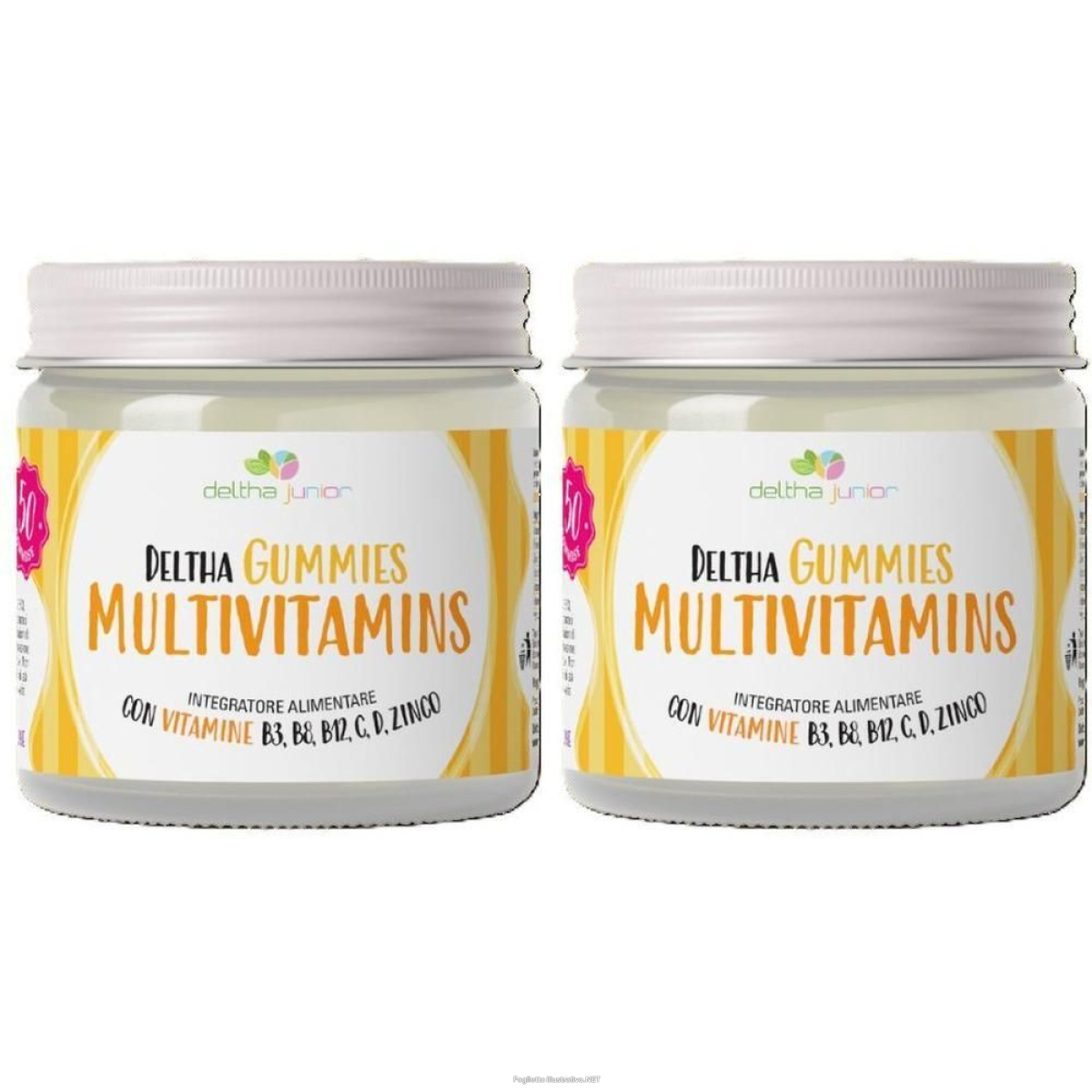 Compra Online delthagummies multivitamins 50 gommose multivitaminiche al gusto lampo e Trova il miglior prezzo