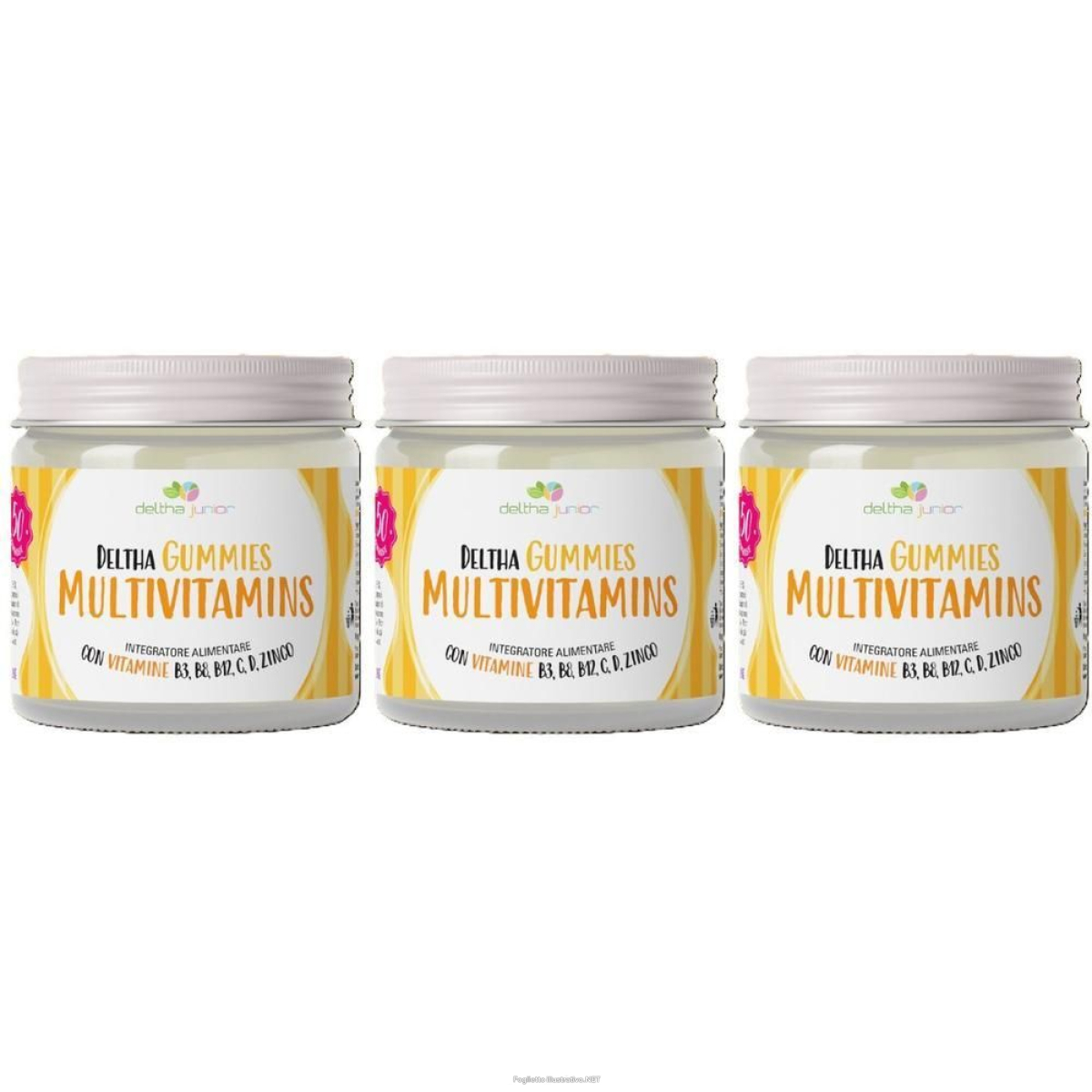 Compra Online delthagummies multivitamins 50 gommose multivitaminiche al gusto lampo e Trova il miglior prezzo
