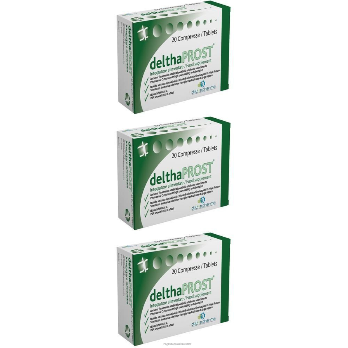 Compra Online delthaprost 20 compresse perla funzionalità della prostata 3x22 g comp e Trova il miglior prezzo
