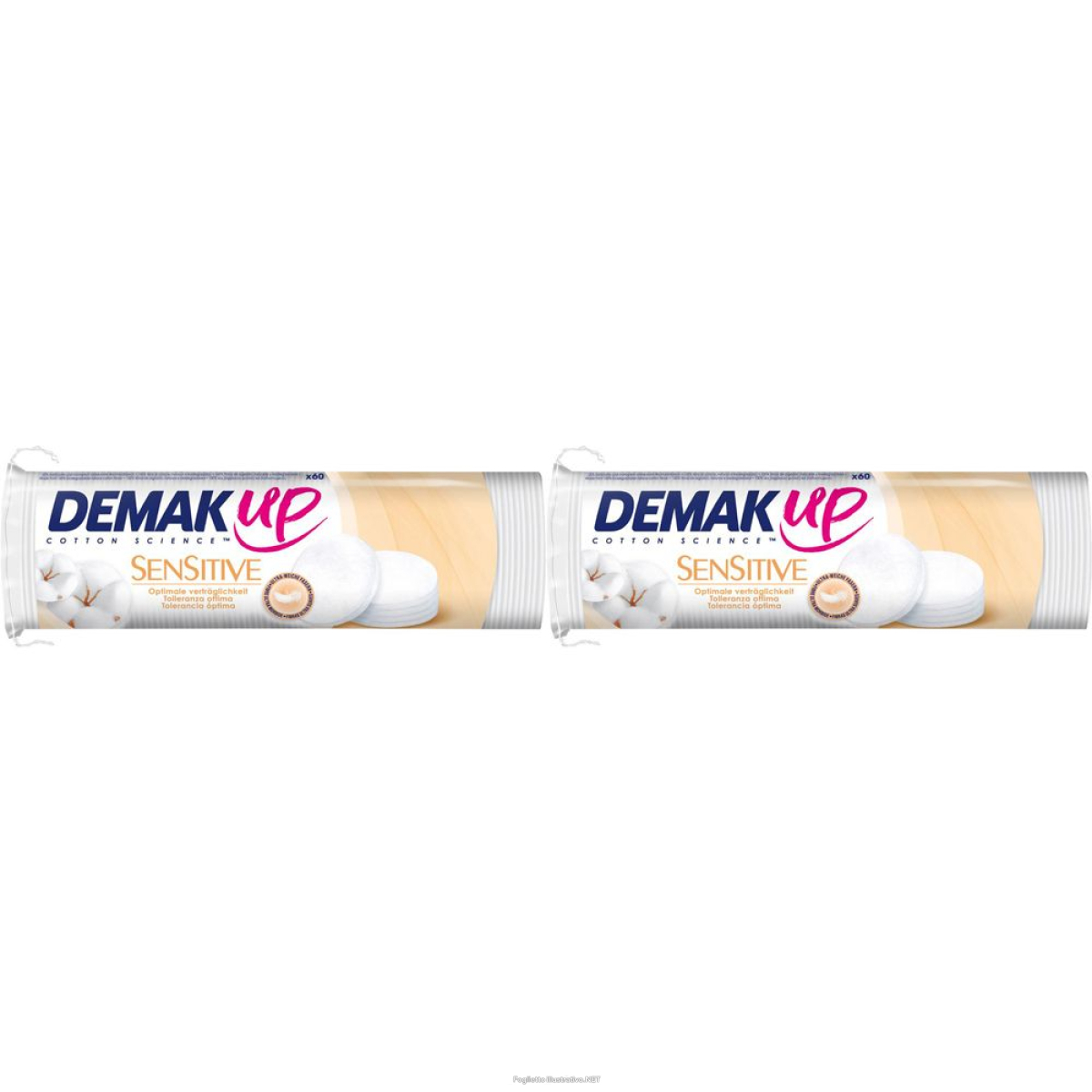 Compra Online demak'up sensitive set da 2 2x60 pz cotone idrofilo e Trova il miglior prezzo