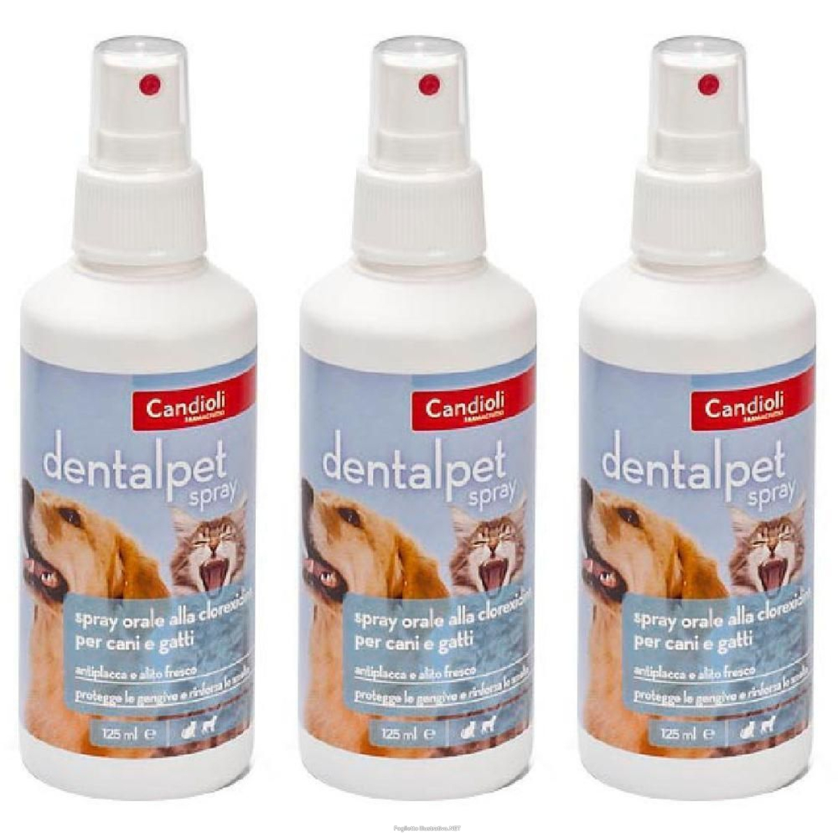 Compra Online dentalpet spray 125 ml 3x125 ml e Trova il miglior prezzo