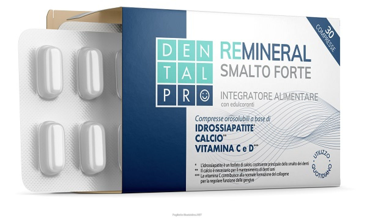 Compra Online dentalpro remineral smalto forte 30 compresse e Trova il miglior prezzo