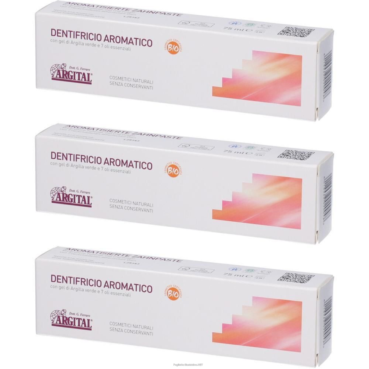 Compra Online dentifricio aromatico 75 ml 3x75 ml e Trova il miglior prezzo
