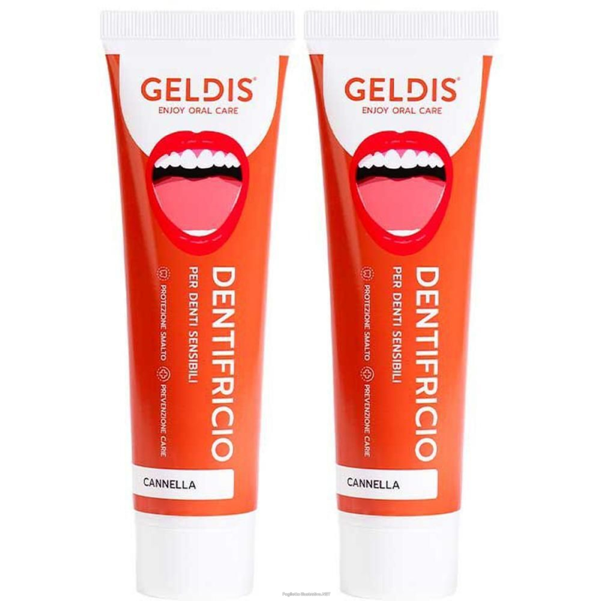 Compra Online dentifricio geldis per denti sensibili – cannella 100ml 2x100 ml e Trova il miglior prezzo