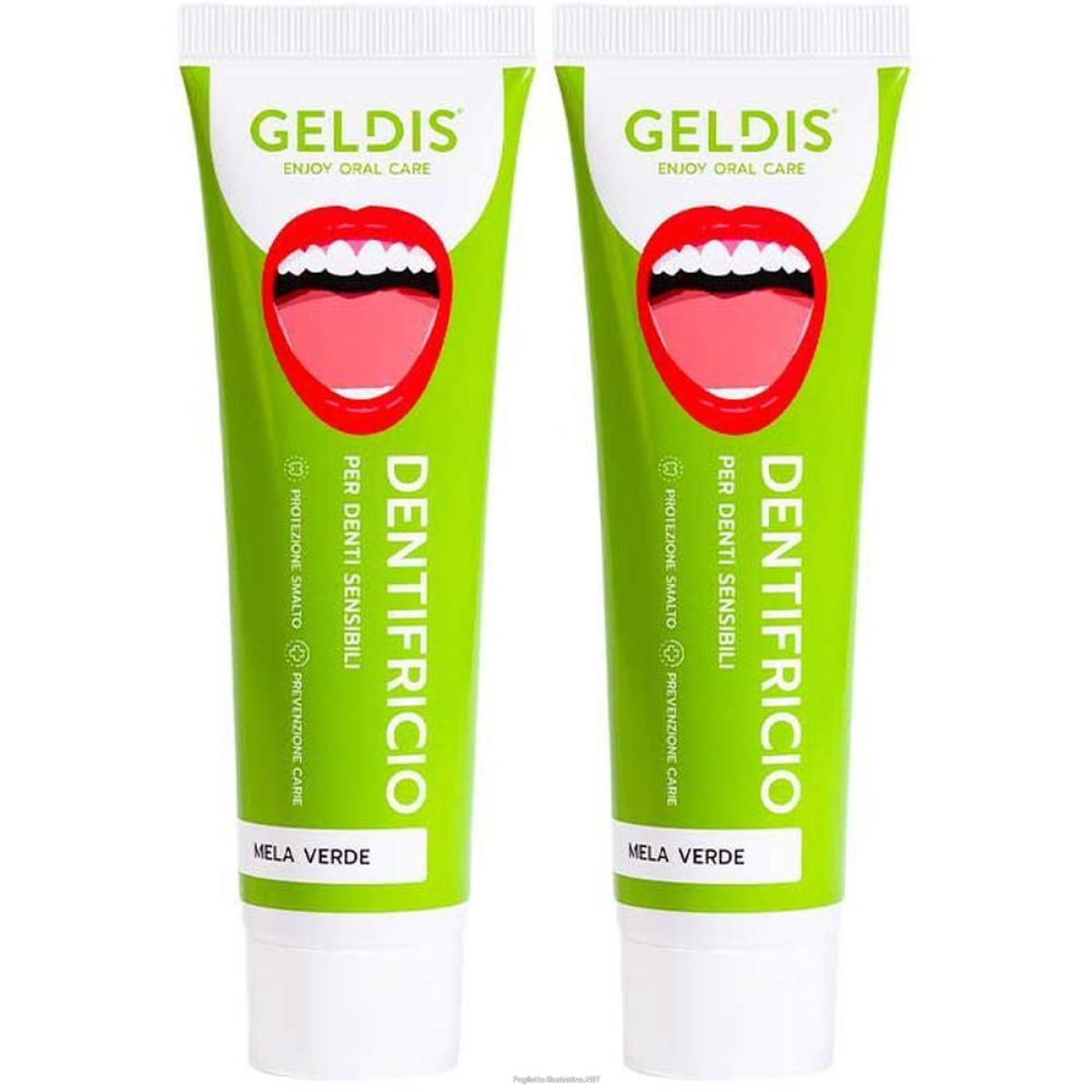 Compra Online dentifricio geldis per denti sensibili – mela verde 100ml 2x100 ml e Trova il miglior prezzo