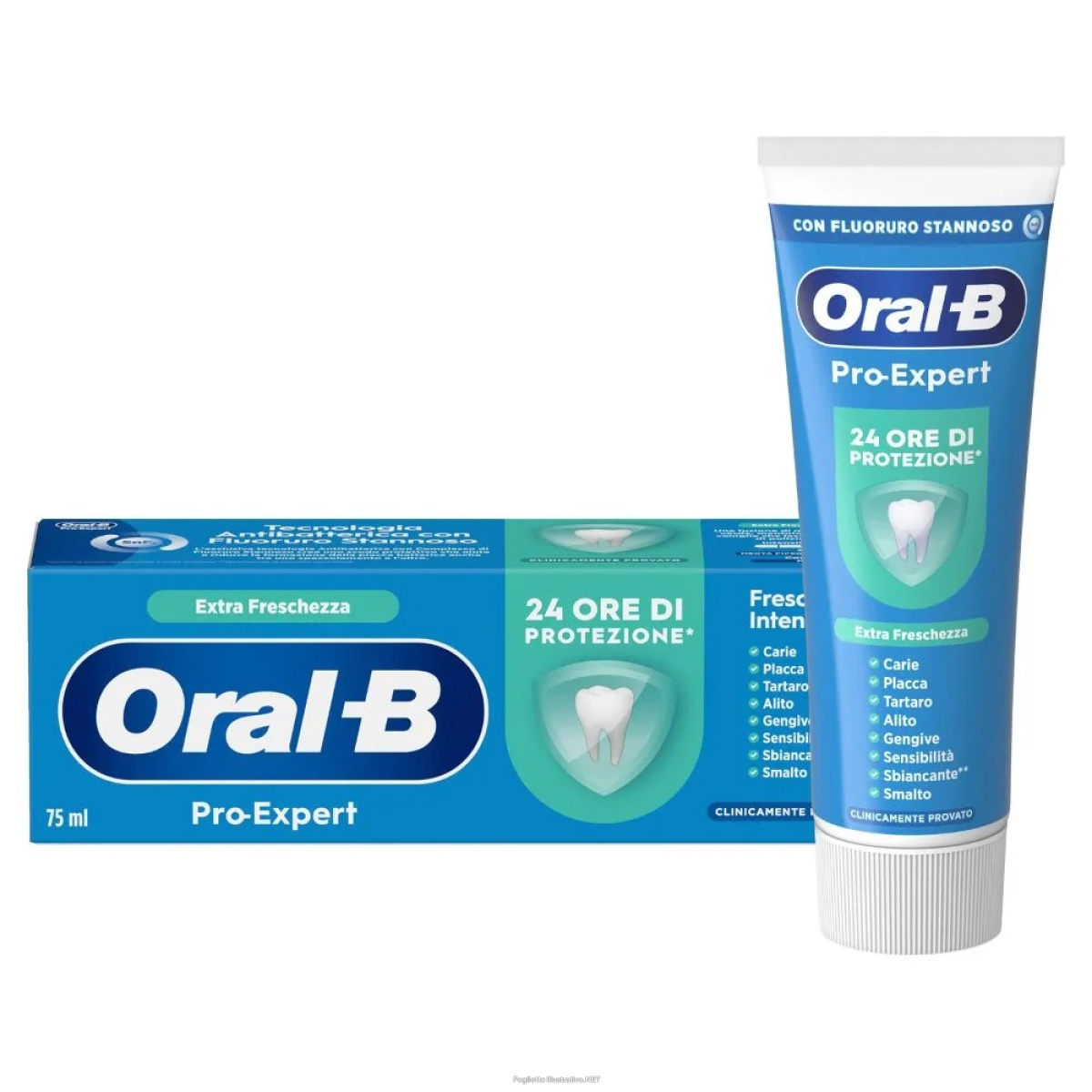 Compra Online dentifricio oral-b pro-expert fresco intenso 24 ore di protezione 75 ml - procter & gamble e Trova il miglior prezzo