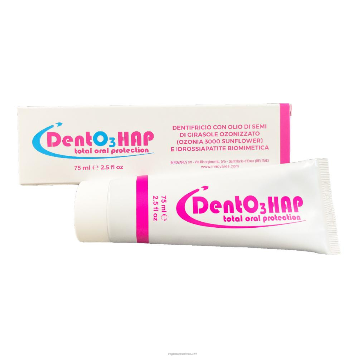 Compra Online dento3 hap dentifricio ozono e idrossiapatite 75 ml e Trova il miglior prezzo