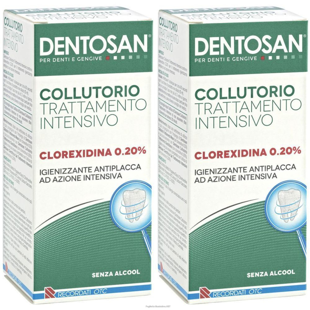 Compra Online dentosan® collutorio trattamento intensivo set da 2 2x200 ml collutori e Trova il miglior prezzo