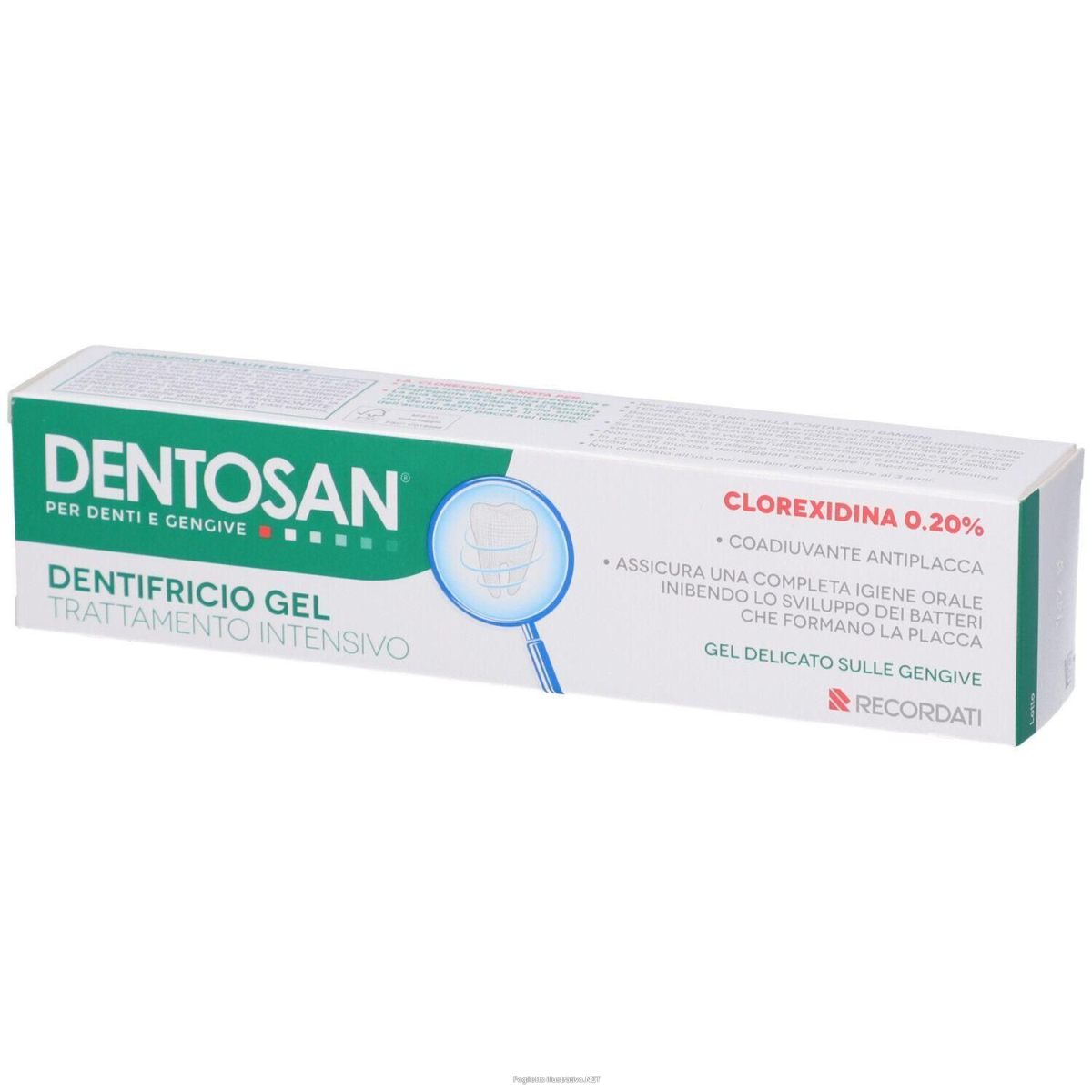 Compra Online dentosan® dentifricio gel trattamento intensivo 4x75 ml e Trova il miglior prezzo