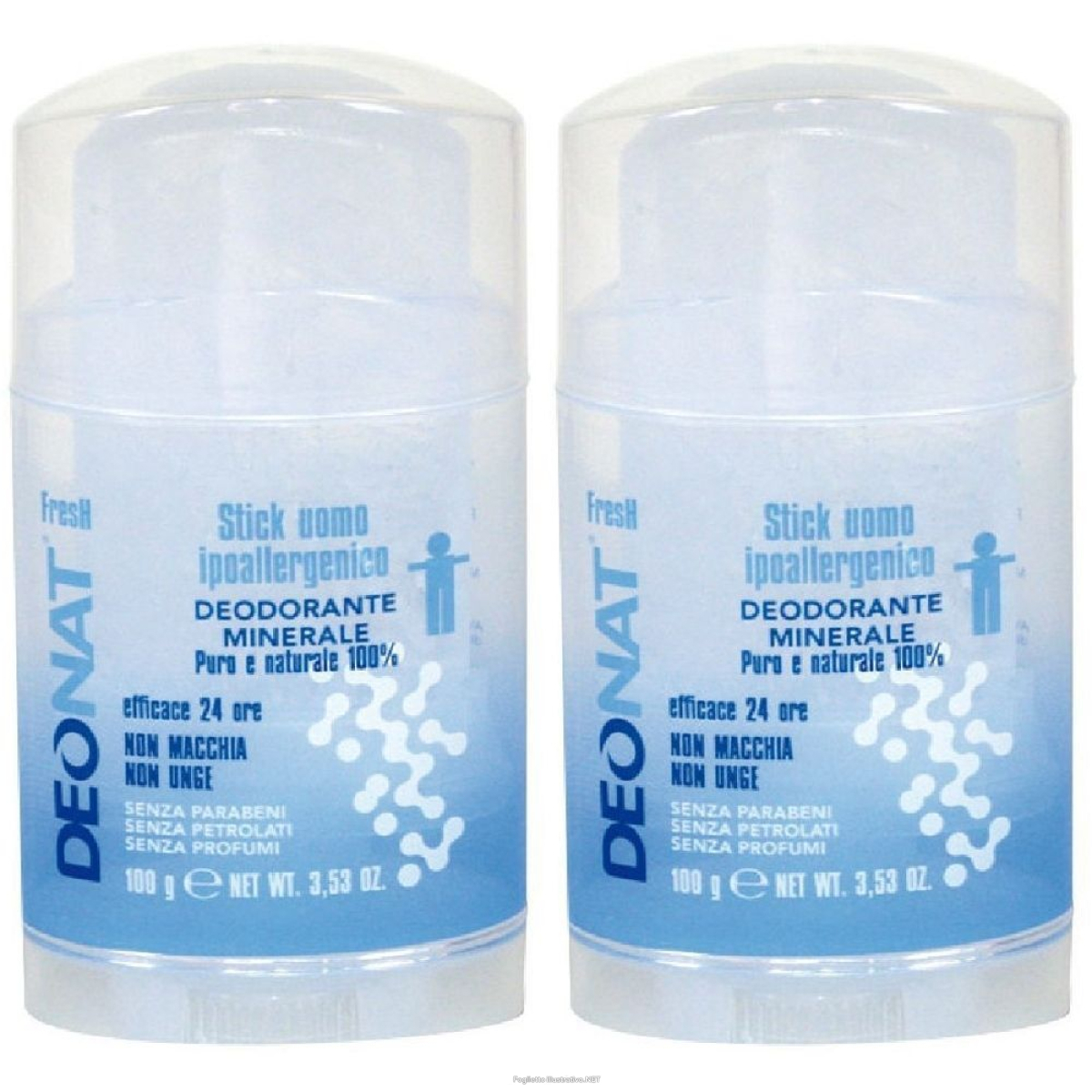 Compra Online deonat fresh stick uomo 100 g set da 2 2x100 g e Trova il miglior prezzo
