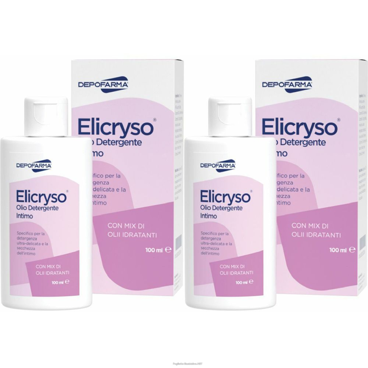Compra Online depofarma® elicryso® olio detergente intimo set da 2 2x100 ml e Trova il miglior prezzo