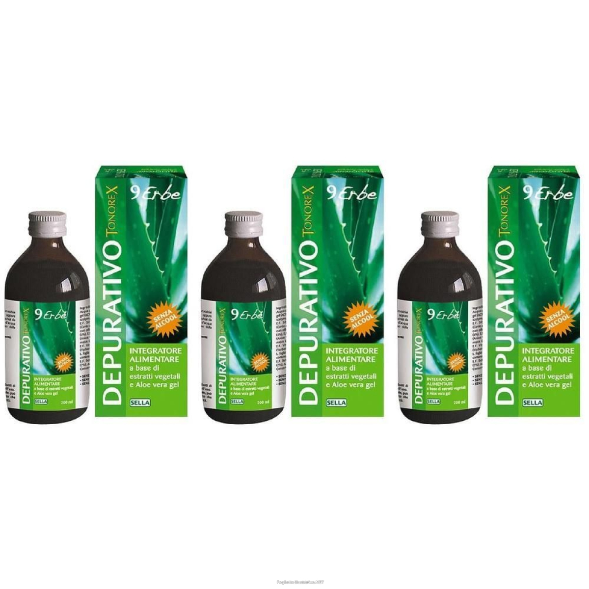 Compra Online depurativo tonorex 9 erbe 3x200 ml soluzione orale e Trova il miglior prezzo