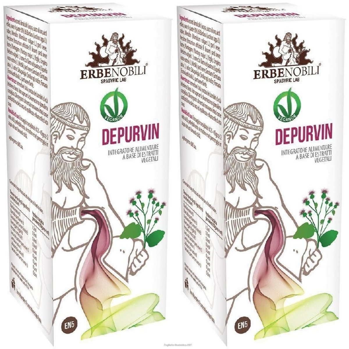 Compra Online depurvin 50 ml set da 2 2x50 ml soluzione orale e Trova il miglior prezzo