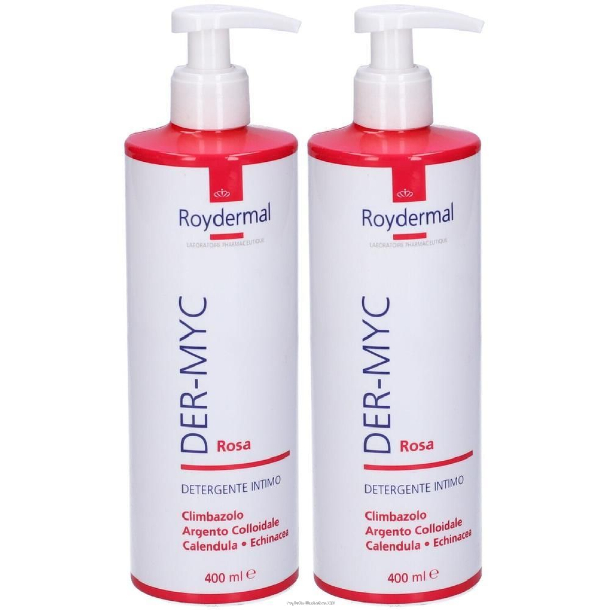 Compra Online der-myc rosa detergente intimo 400 ml 2x400 ml soluzione e Trova il miglior prezzo