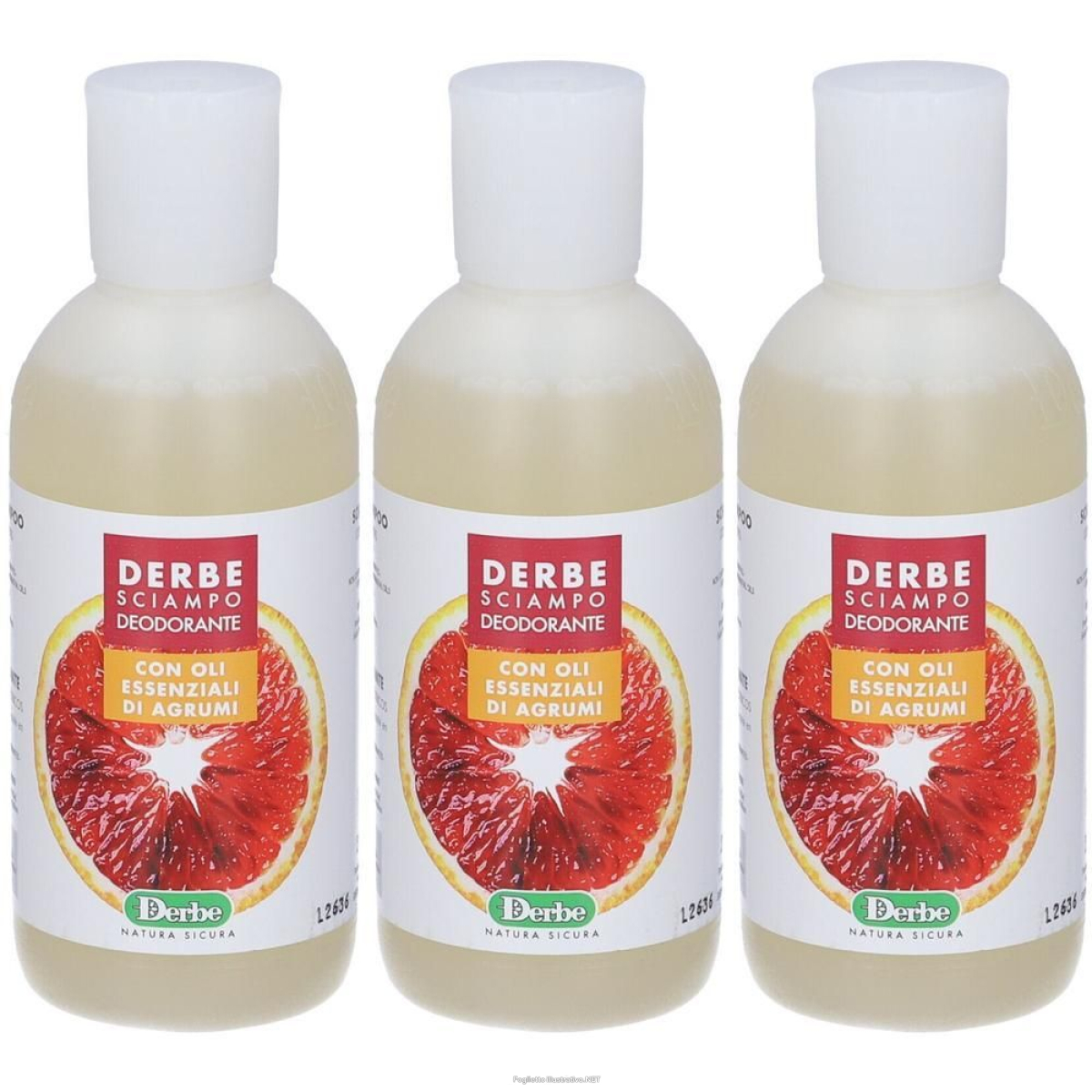 Compra Online derbe sh deod agrumi 200ml 3x200 ml shampoo e Trova il miglior prezzo
