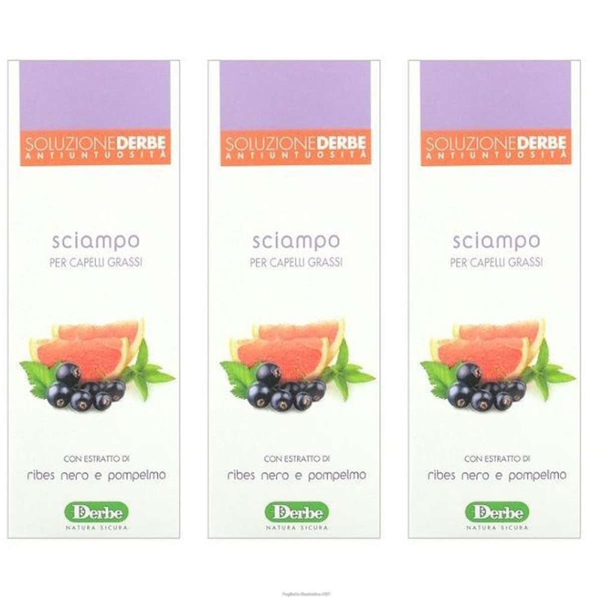 Compra Online derbe shampoo anti untuosita' 200 ml 3x200 ml e Trova il miglior prezzo