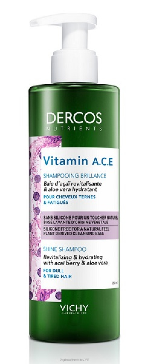 Compra Online dercos nutrients shampoo vitamin ace vichy illuminante 250 ml e Trova il miglior prezzo