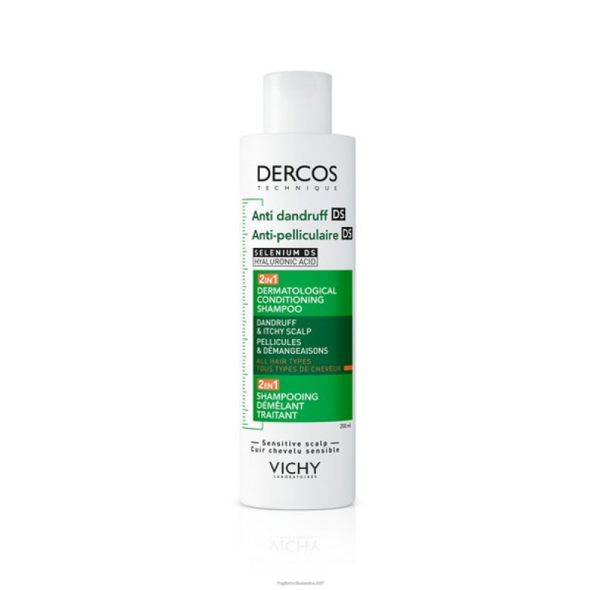 Compra Online dercos technique anti dandruff shampoo 2in1 200 ml e Trova il miglior prezzo