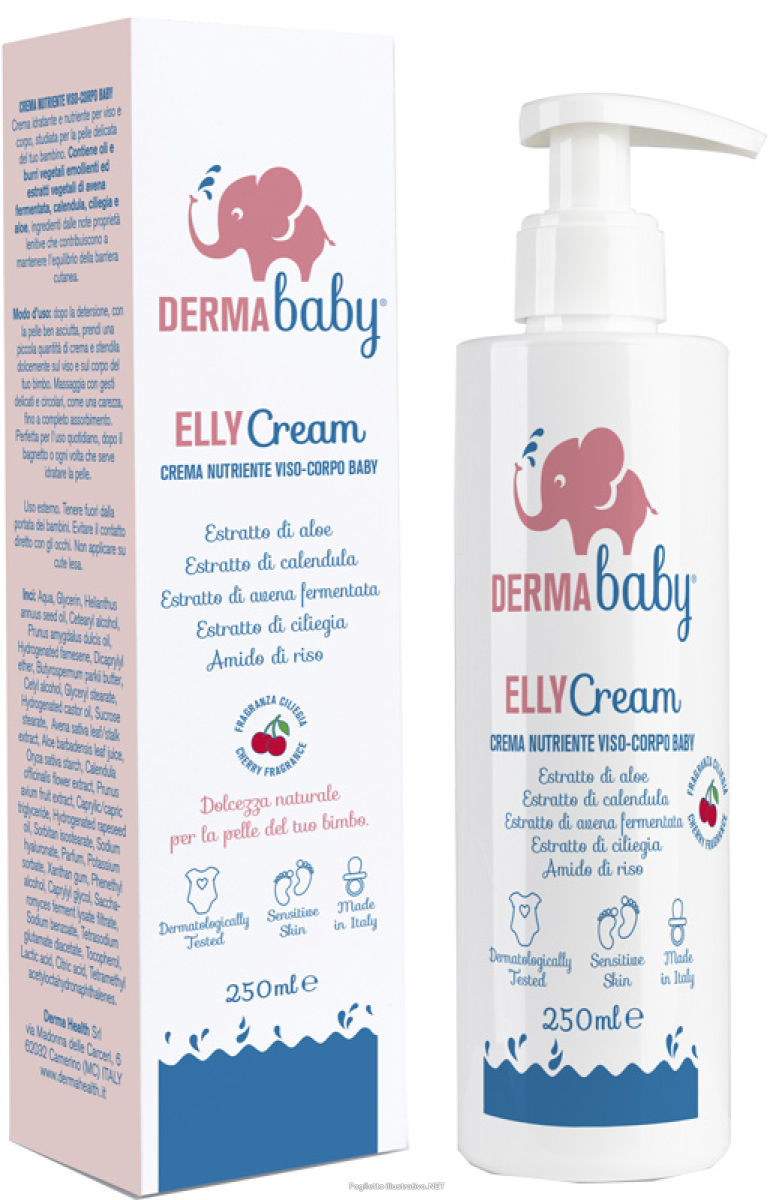 Compra Online derma baby elly cream crema nutriente viso-corpo baby 250 ml e Trova il miglior prezzo