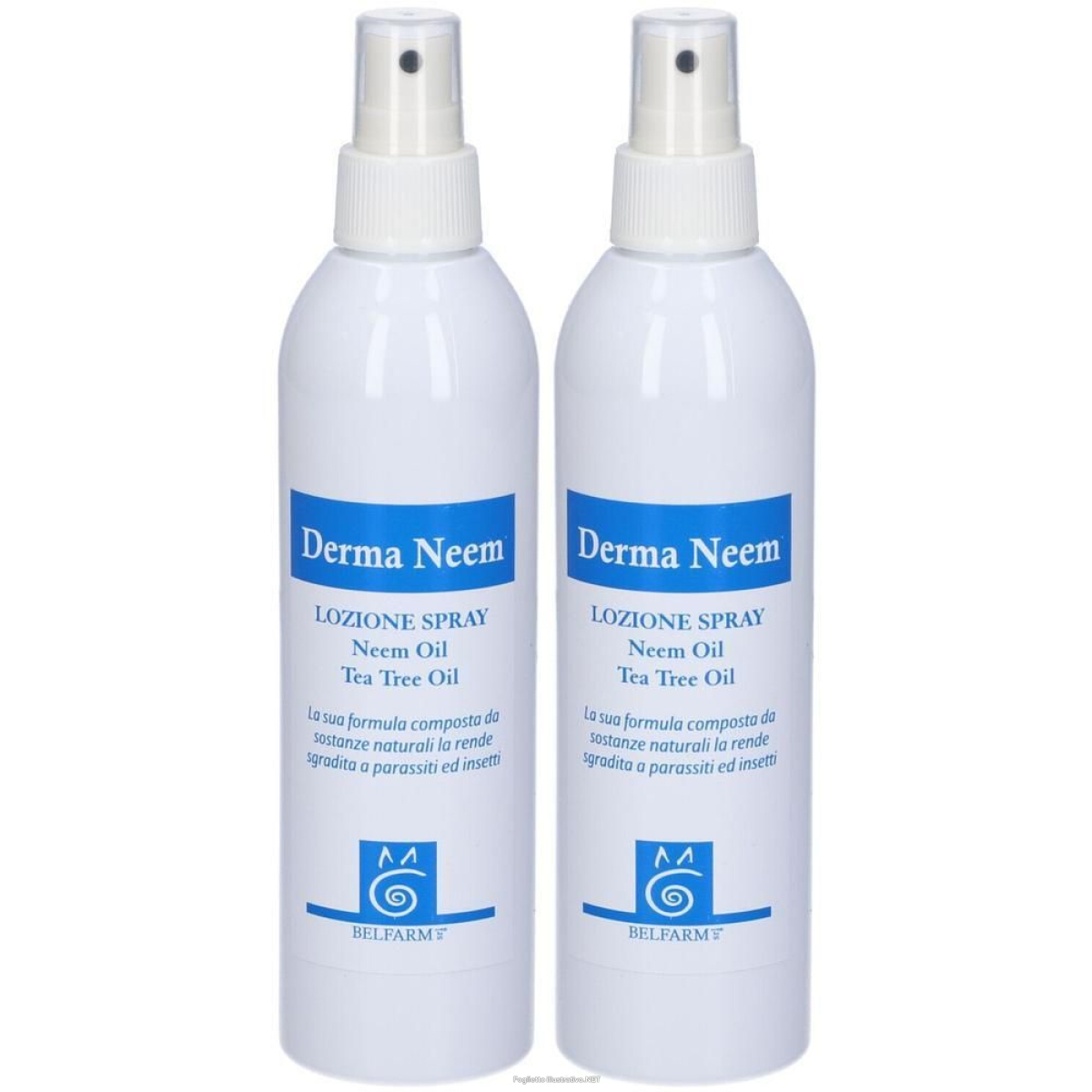 Compra Online derma neem lozione spray 250 ml 2x250 ml e Trova il miglior prezzo