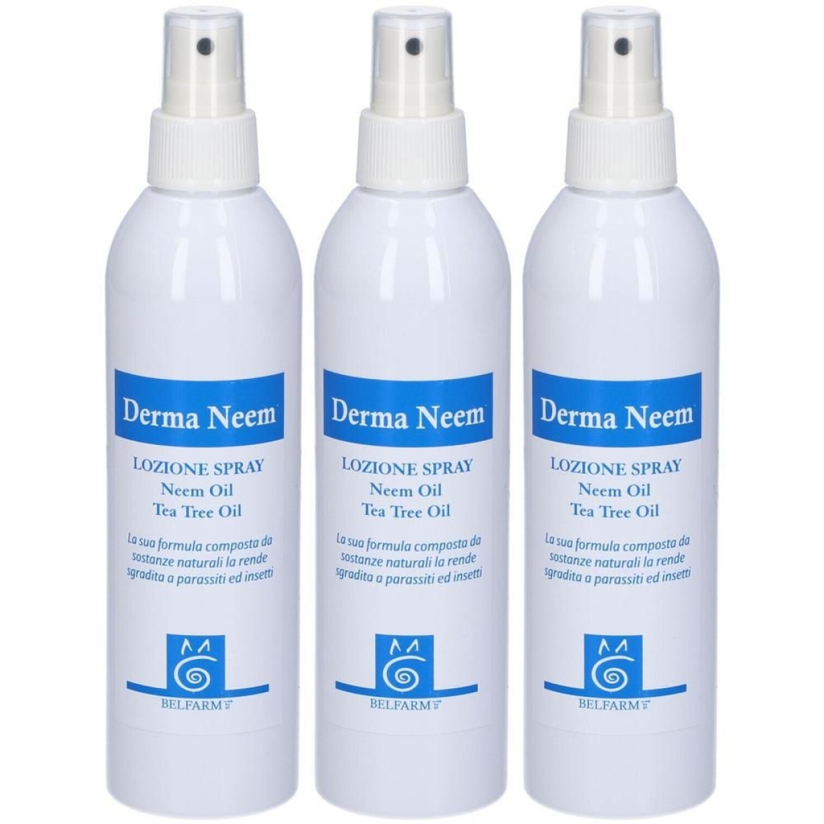 Compra Online derma neem lozione spray 250 ml 3x250 ml e Trova il miglior prezzo