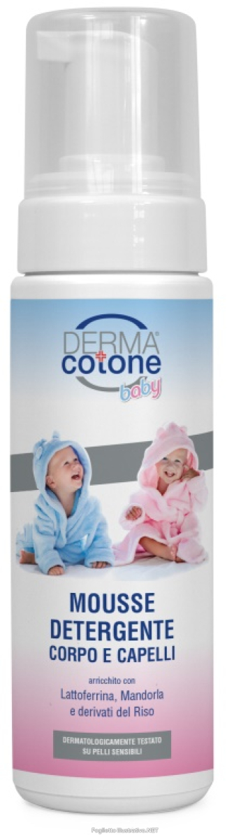 Compra Online dermacotone baby mousse detergente corpo & capelli 250 ml e Trova il miglior prezzo