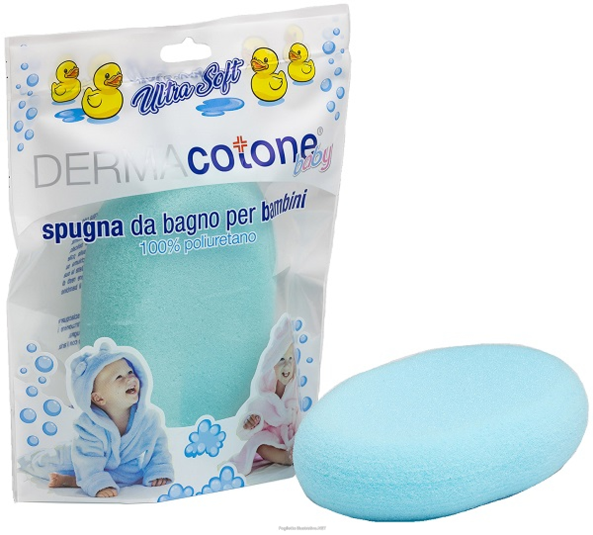 Compra Online dermacotone baby spugna ultra soft blu e Trova il miglior prezzo