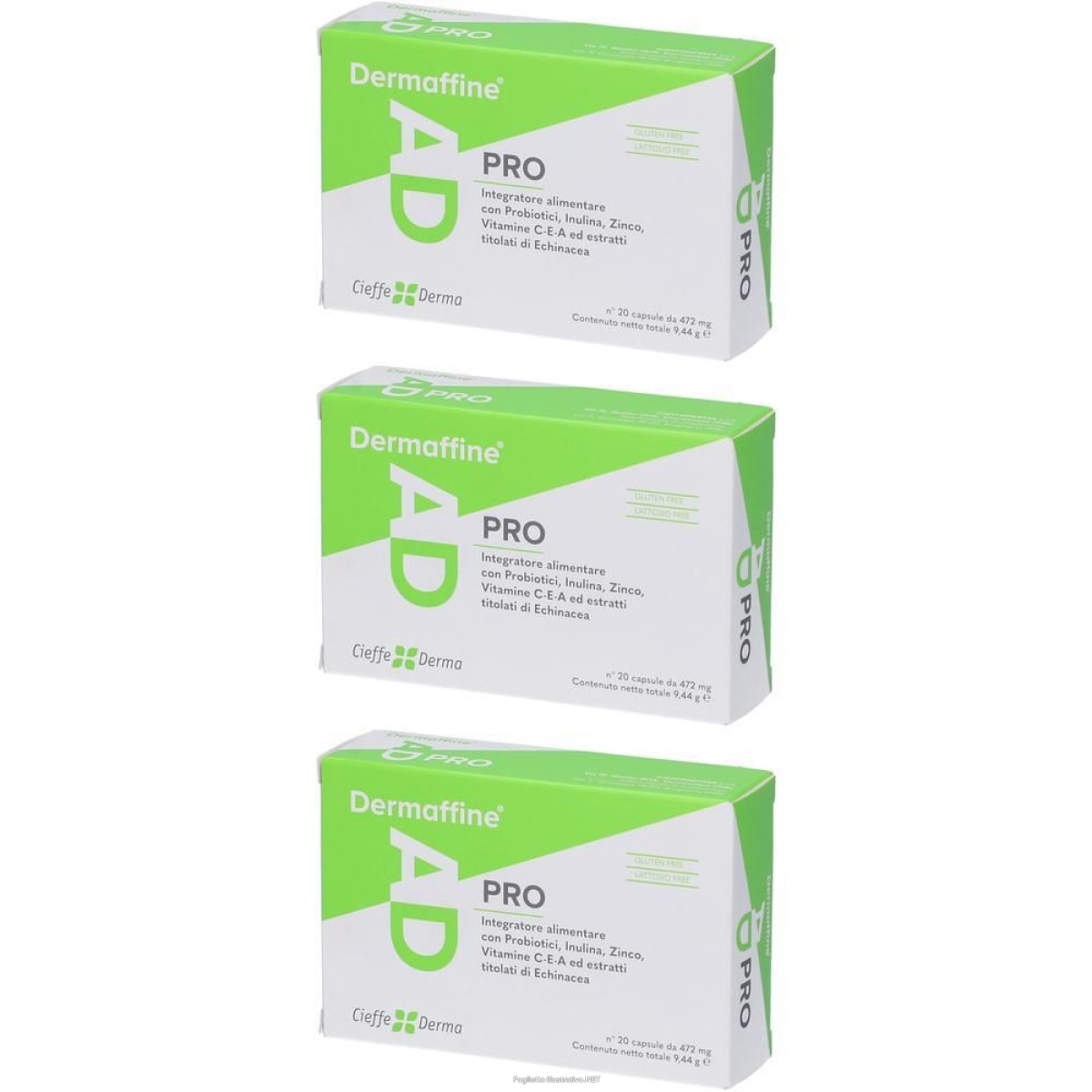 Compra Online dermaffine ad pro capsule 3x9,44 g e Trova il miglior prezzo