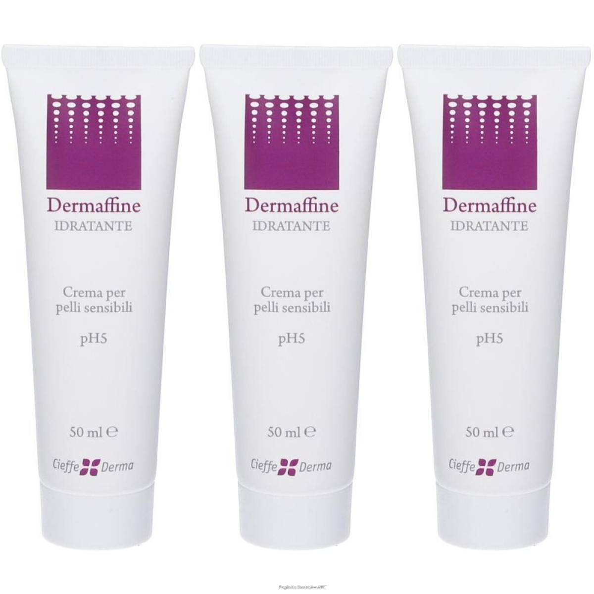 Compra Online dermaffine crema idratante tubo 50 ml 3x50 ml e Trova il miglior prezzo