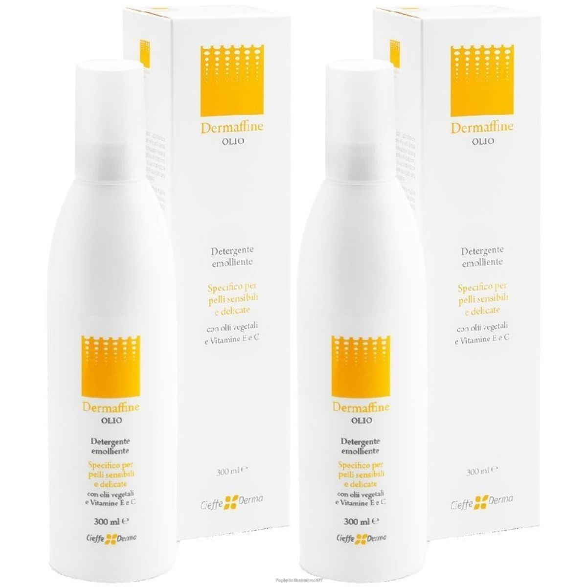 Compra Online dermaffine olio 300 ml set da 2 2x300 ml e Trova il miglior prezzo