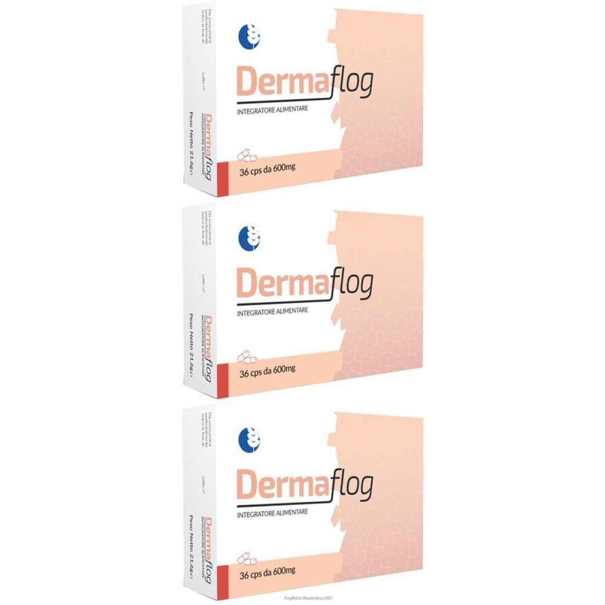 Compra Online dermaflog 36 capsule 3x21,6 g e Trova il miglior prezzo