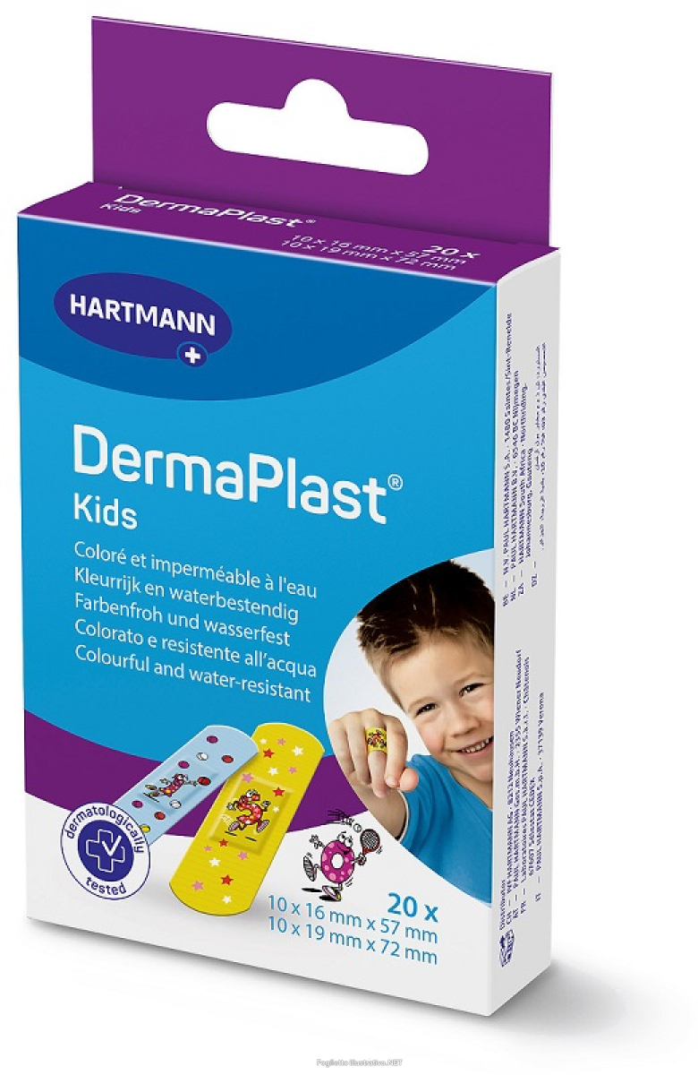 Compra Online dermaplast kids cerotto 2 formati 20 pezzi e Trova il miglior prezzo