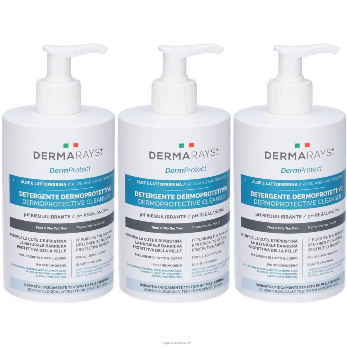 Compra Online dermarays dermprotect detergente dermoprotettivo delicato 500ml 500 ml e Trova il miglior prezzo