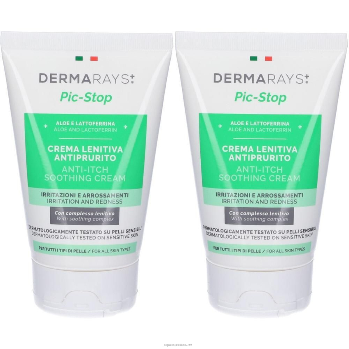 Compra Online dermarays+ pic stop crema lenitiva antiprurito 2x125 ml e Trova il miglior prezzo