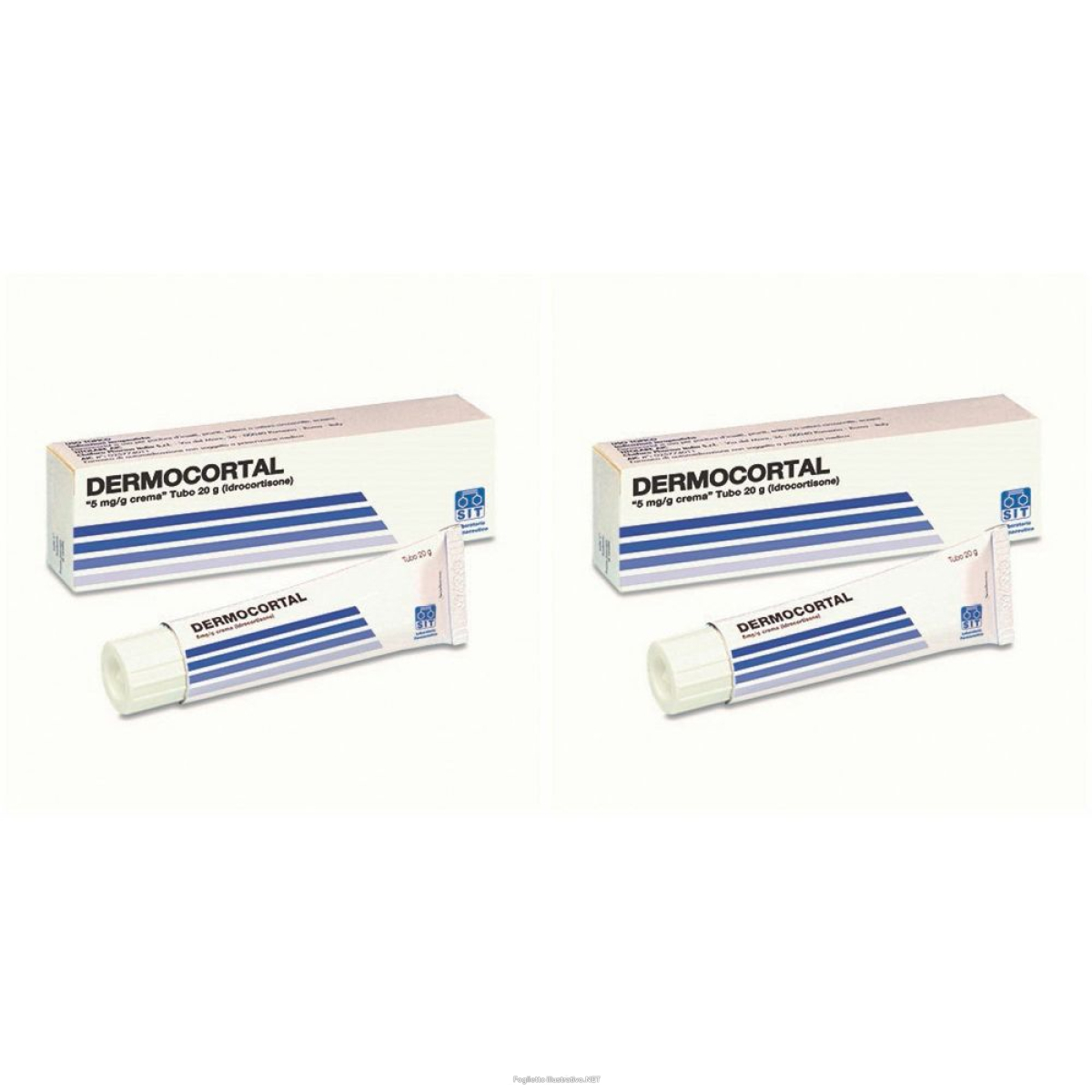 Compra Online dermocortal 5 mg/g crema set da 2 2x20 g e Trova il miglior prezzo