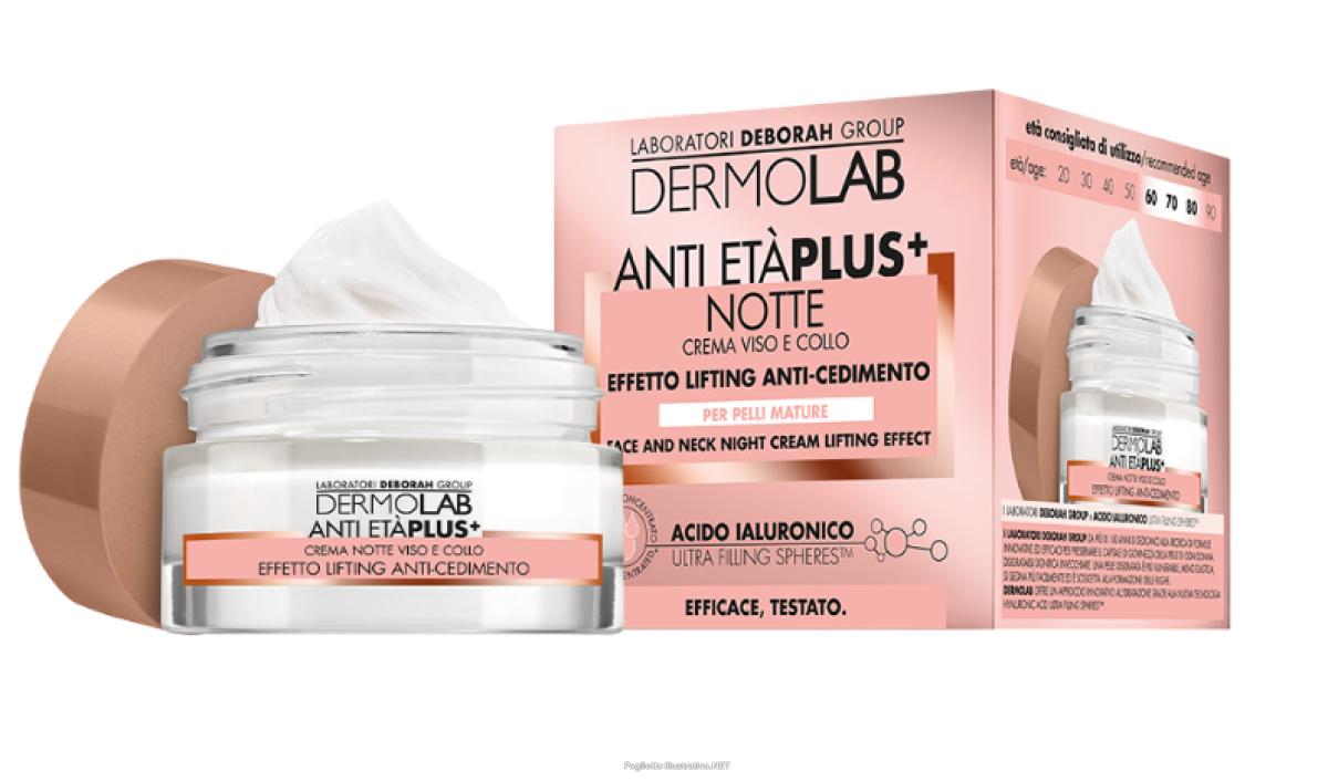 Compra Online dermolab anti età plus + - crema notte viso e collo effetto lifting e Trova il miglior prezzo