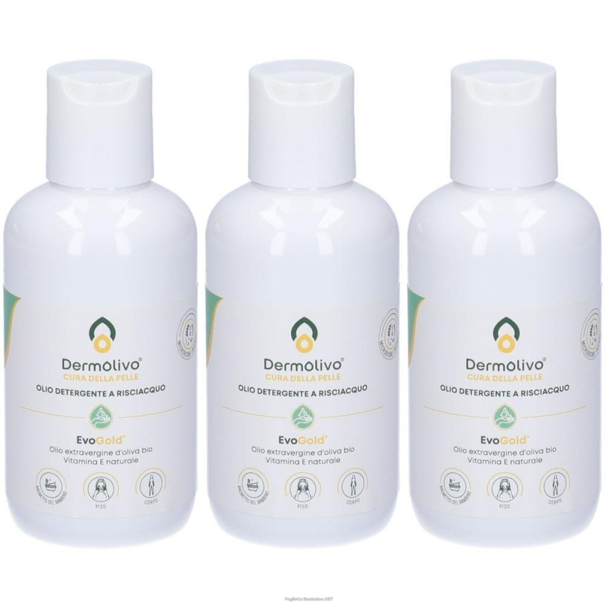 Compra Online dermolivo detergente olio150ml 3x150 ml olio e Trova il miglior prezzo