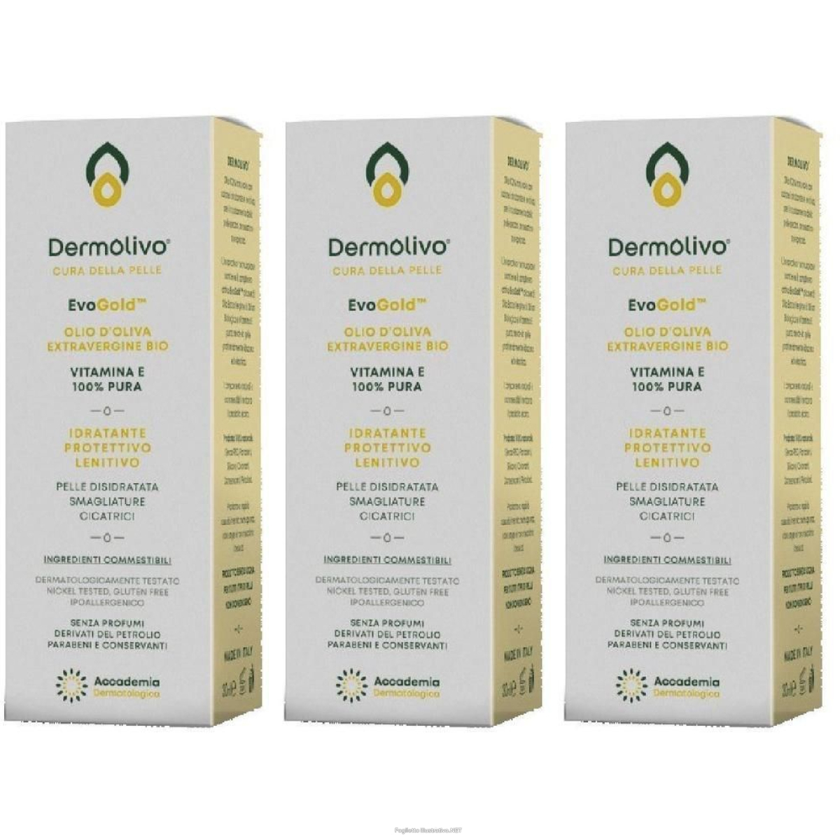 Compra Online dermolivo olio dermatologico 3x30 ml e Trova il miglior prezzo