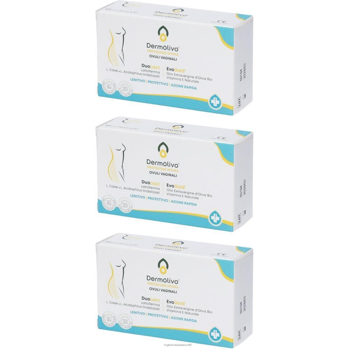 Compra Online dermolivo ovuli vaginali 10 pezzi 3x1 st e Trova il miglior prezzo