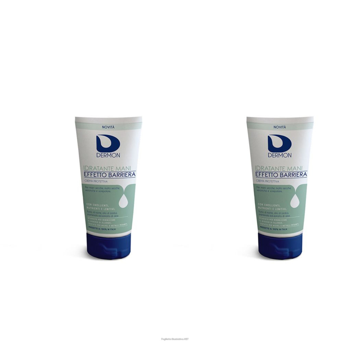 Compra Online dermon idratante mani effetto barriera set da 2 2x100 ml crema e Trova il miglior prezzo