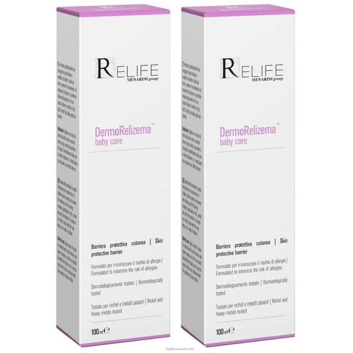 Compra Online dermorelizema baby care 100 ml 2x100 ml crema e Trova il miglior prezzo