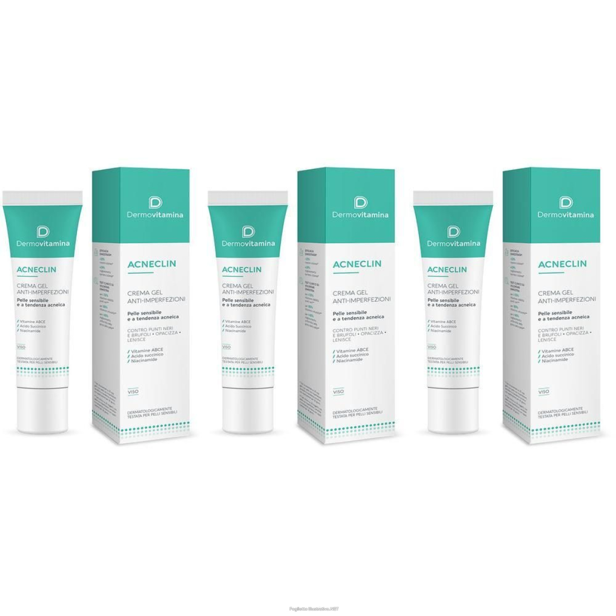 Compra Online dermovitamina acneclin crema gel anti-imperfezioni 3x40 ml e Trova il miglior prezzo