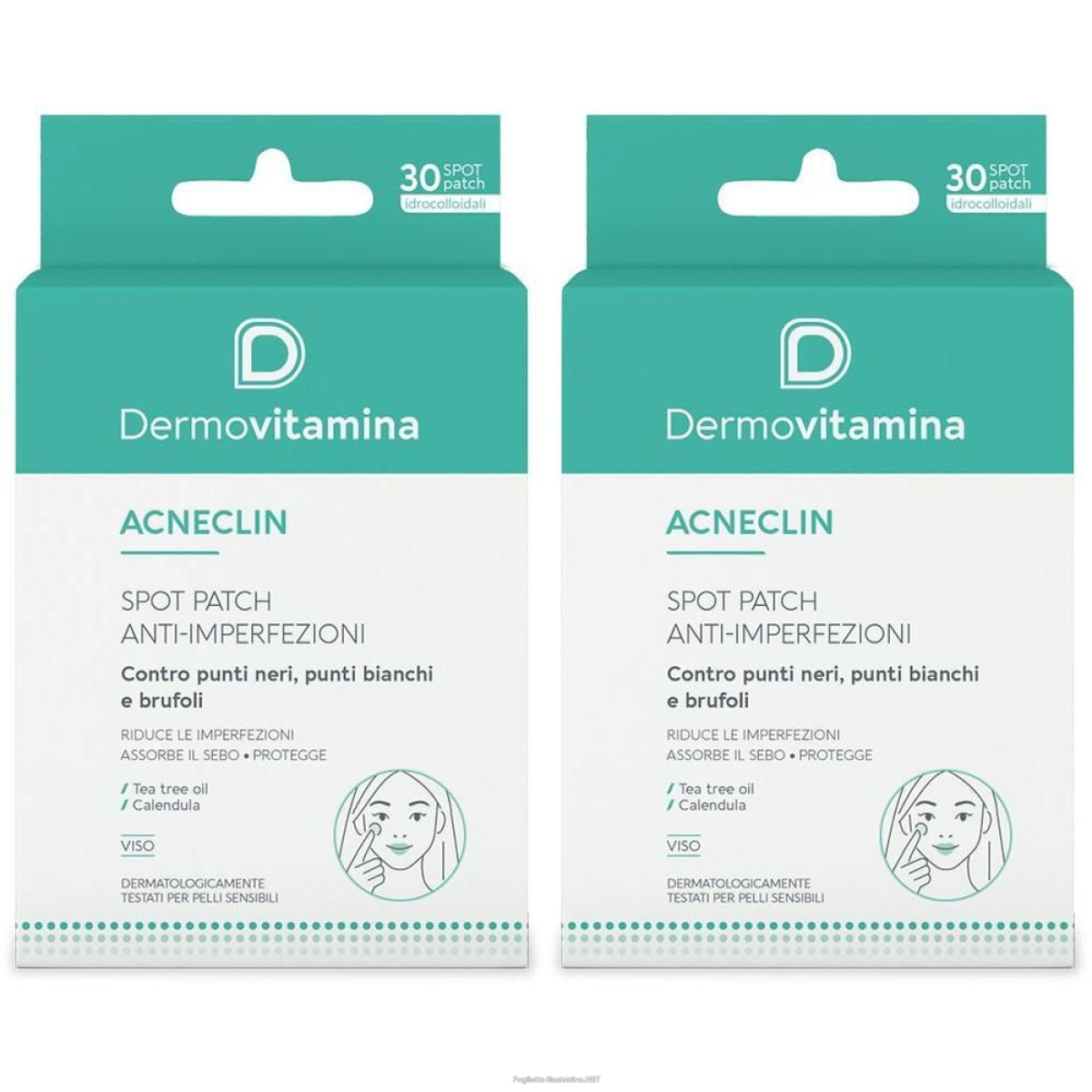 Compra Online dermovitamina acneclin spot patch anti-imperfezioni 2x1 st e Trova il miglior prezzo