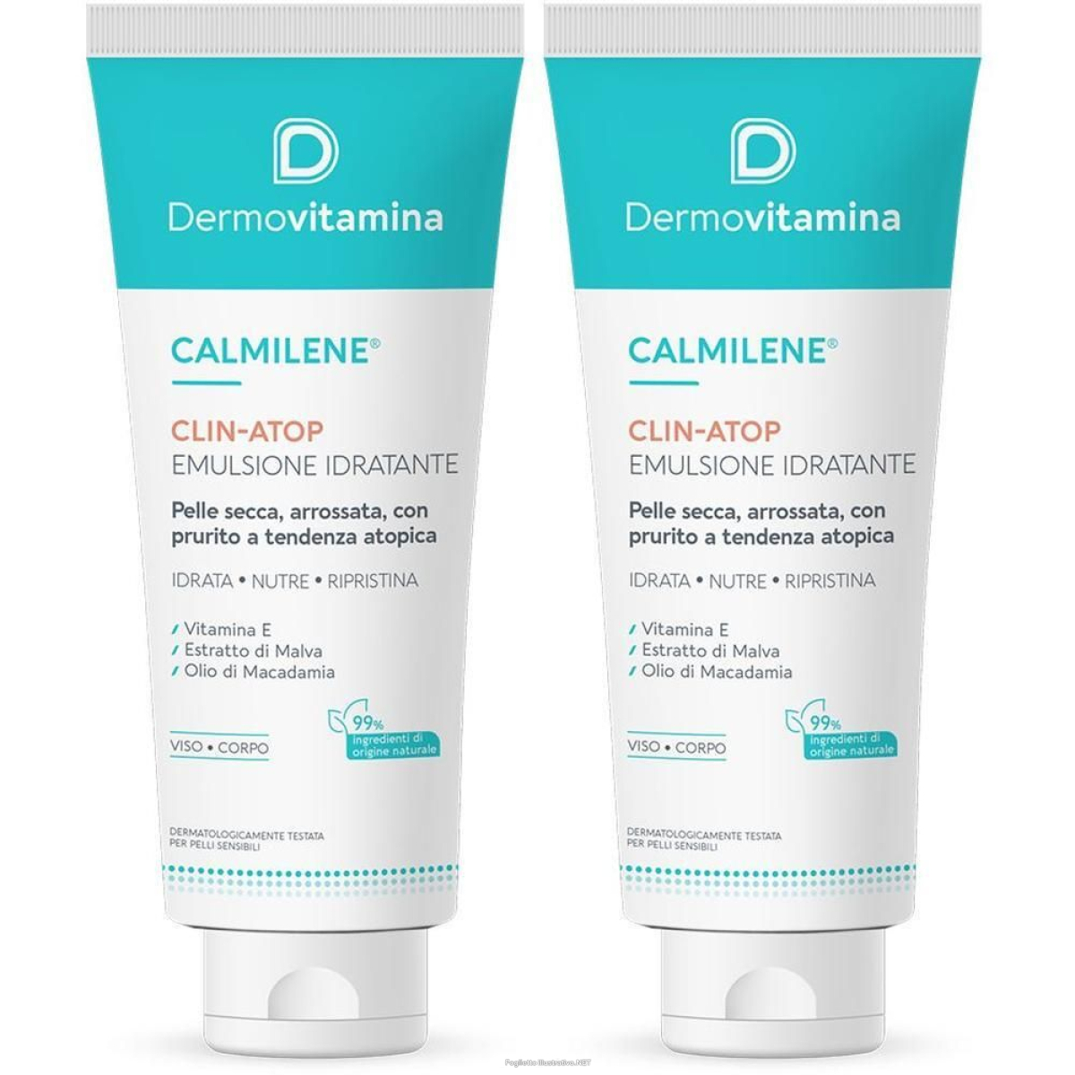 Compra Online dermovitamina calmilene® clin-atop emulsione idratante 2x400 ml crema e Trova il miglior prezzo