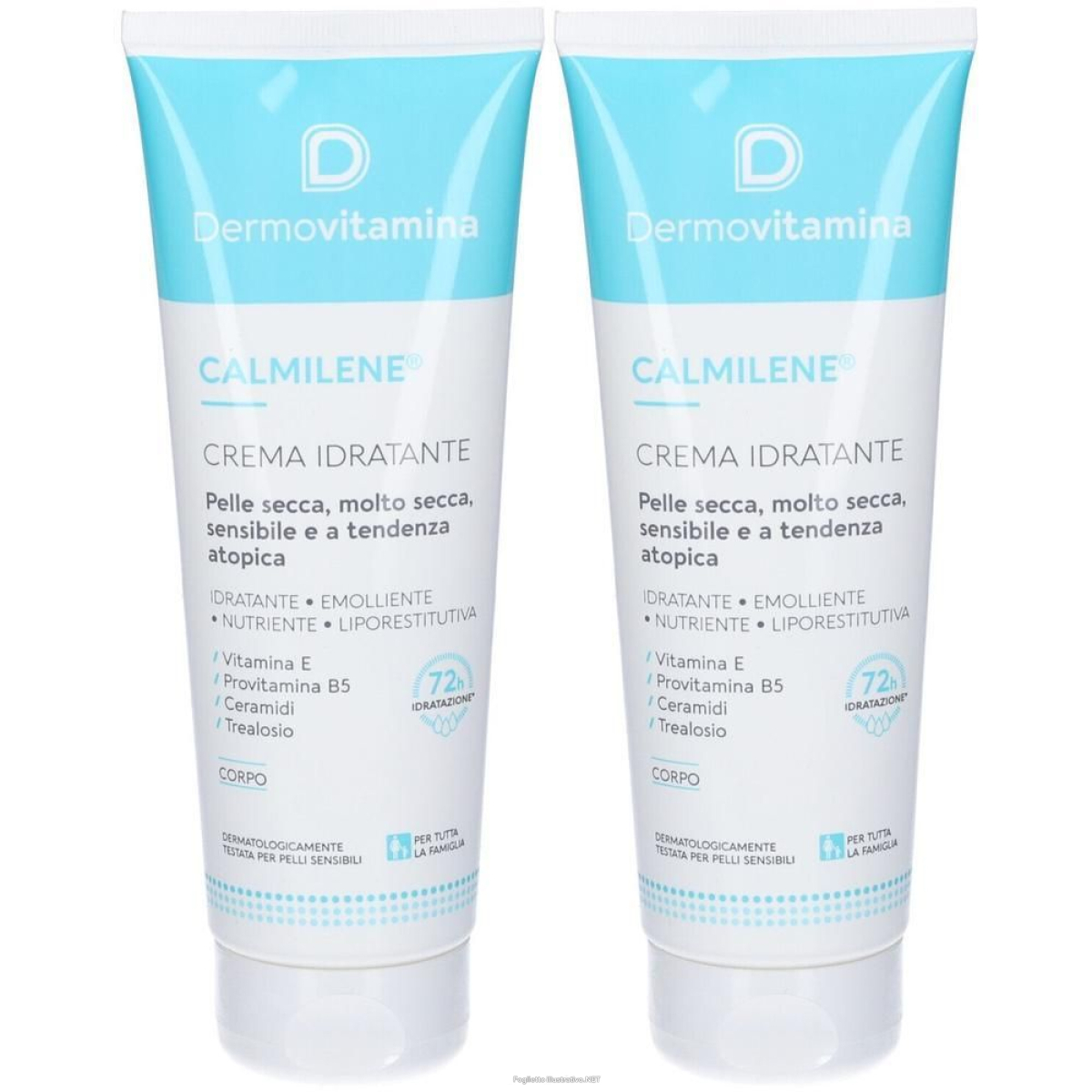 Compra Online dermovitamina calmilene crema idratante 2x250 ml e Trova il miglior prezzo